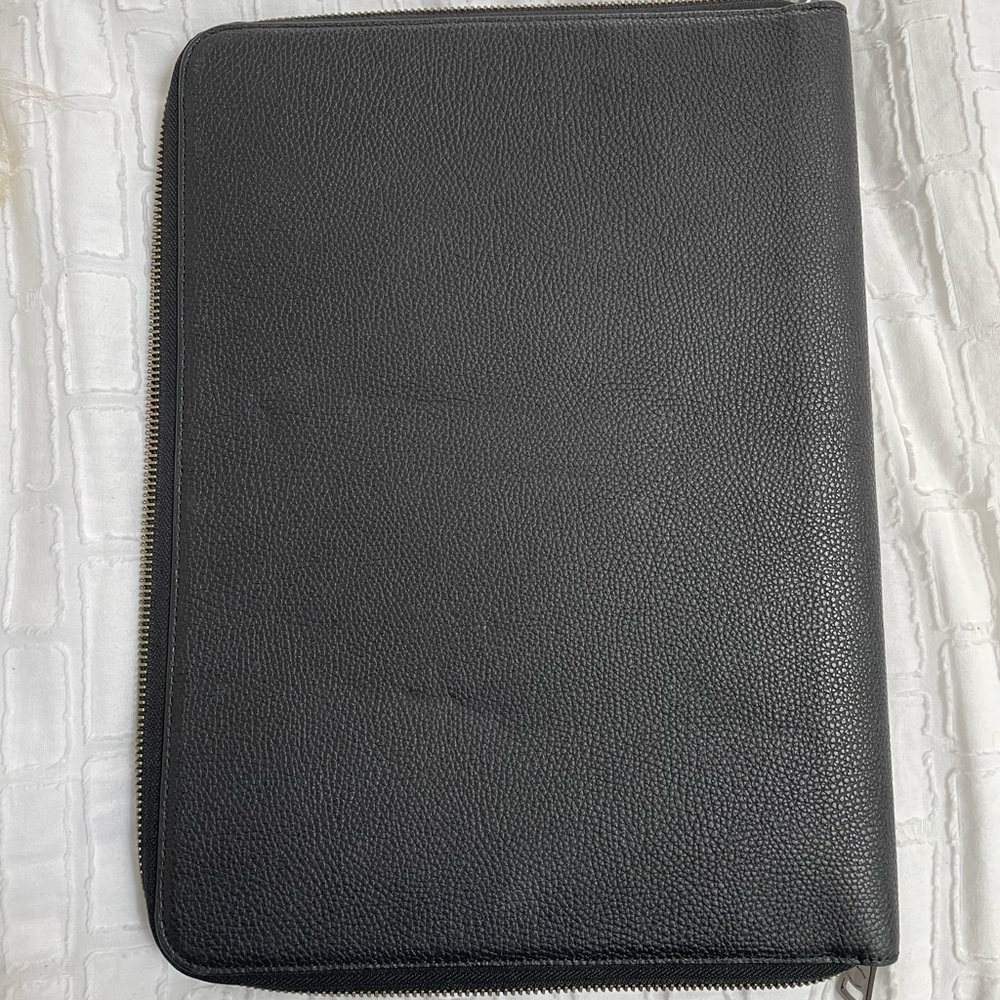 Coach brand leather portfolio